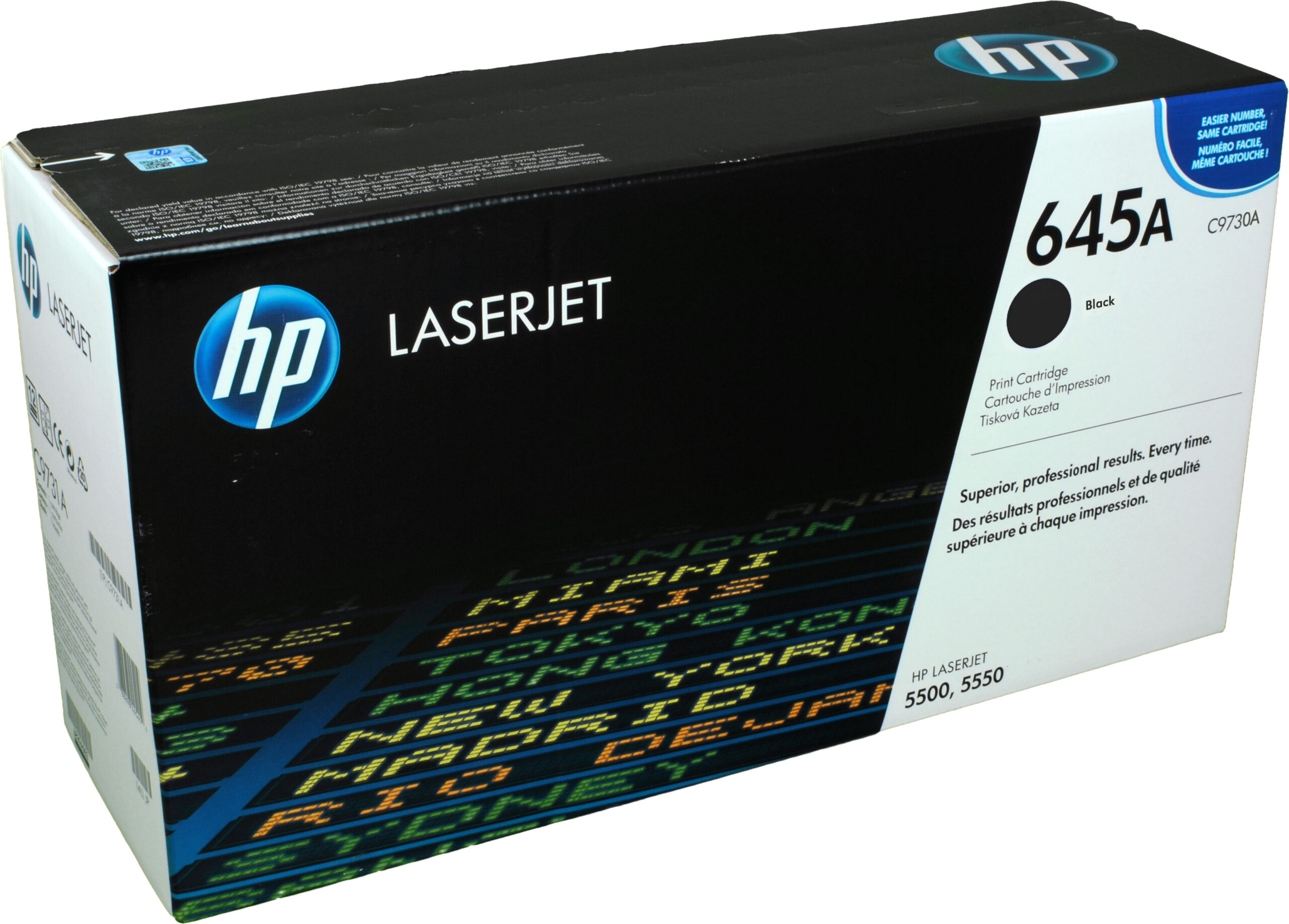 HP Toner C9730A  645A  schwarz