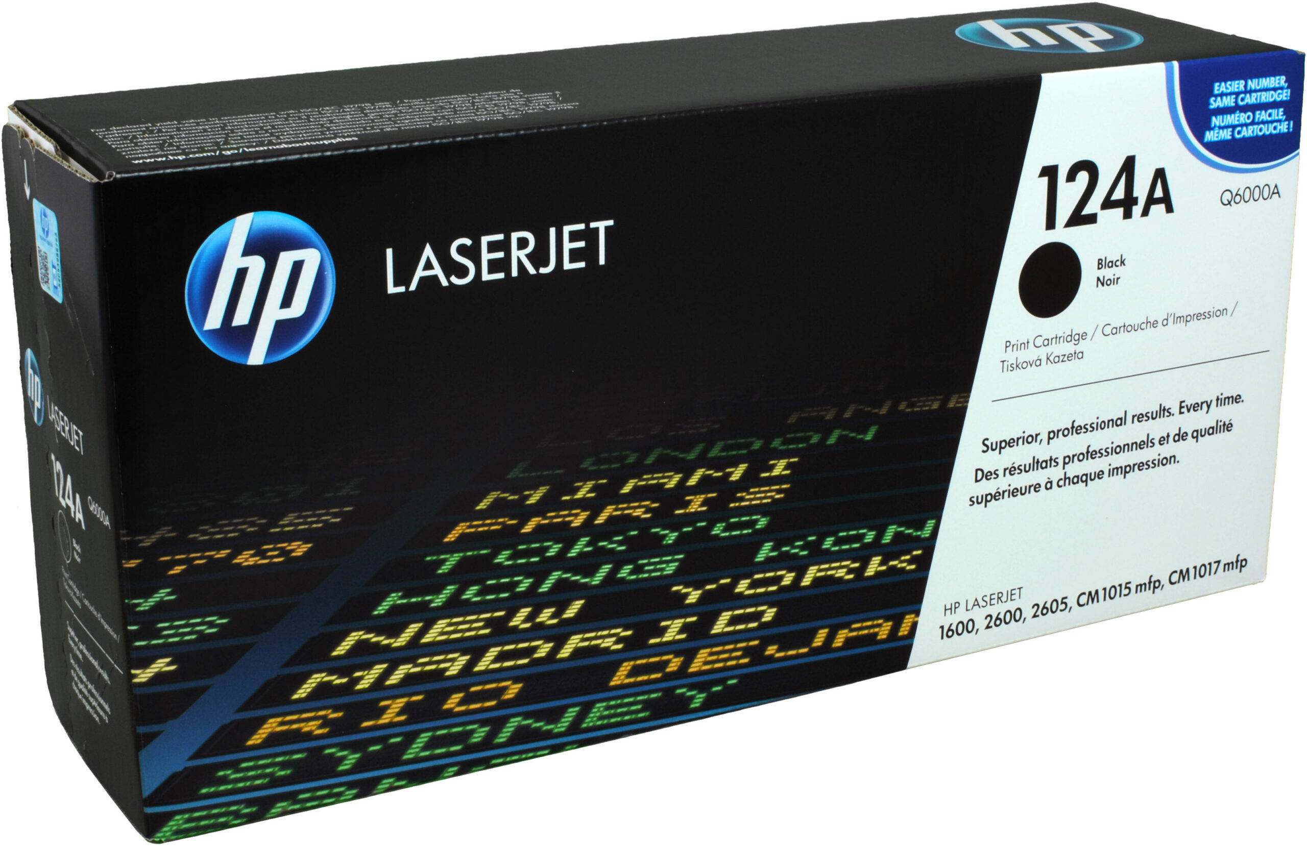 HP Toner Q6000A  124A  schwarz