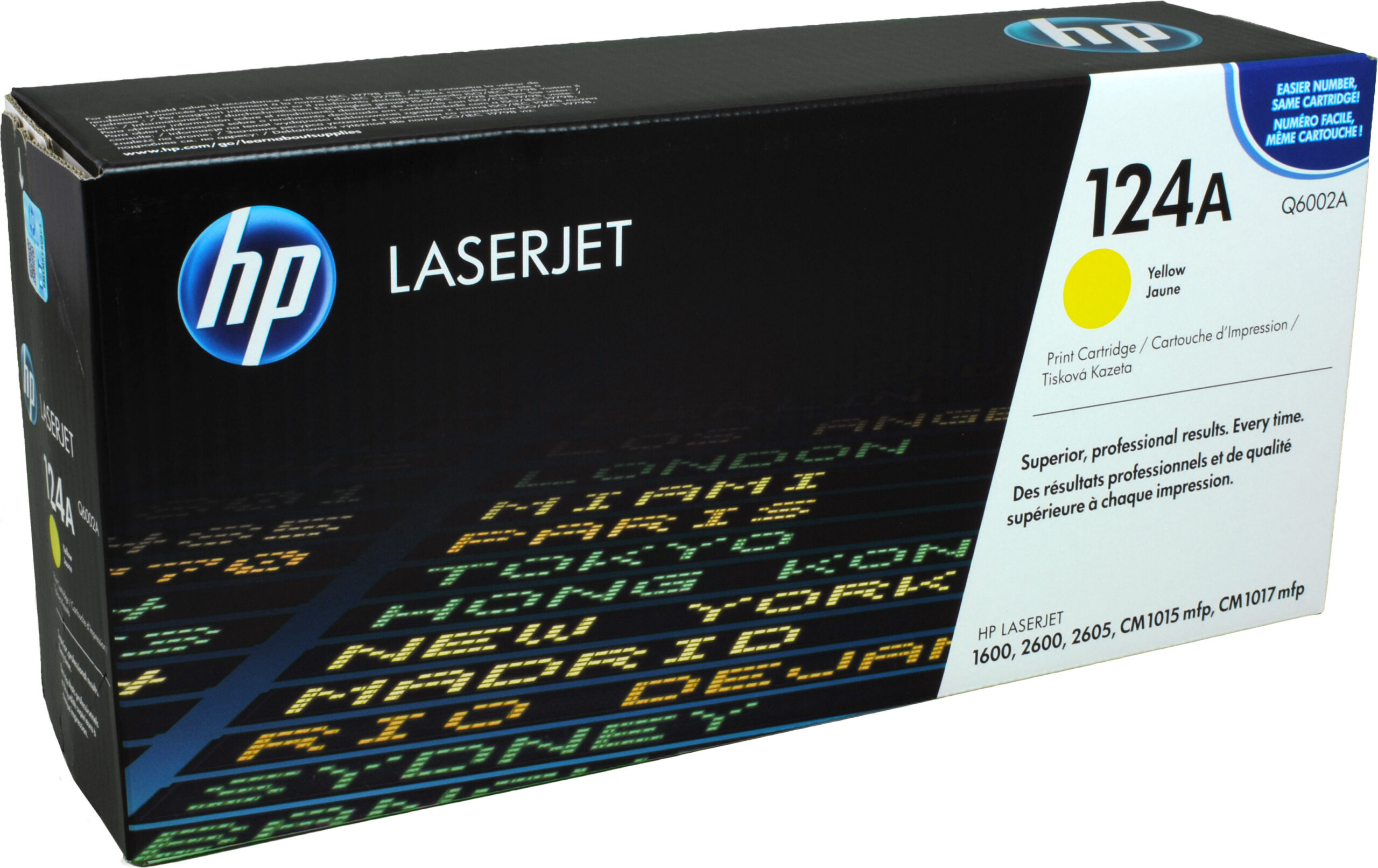 HP Toner Q6002A  124A  yellow