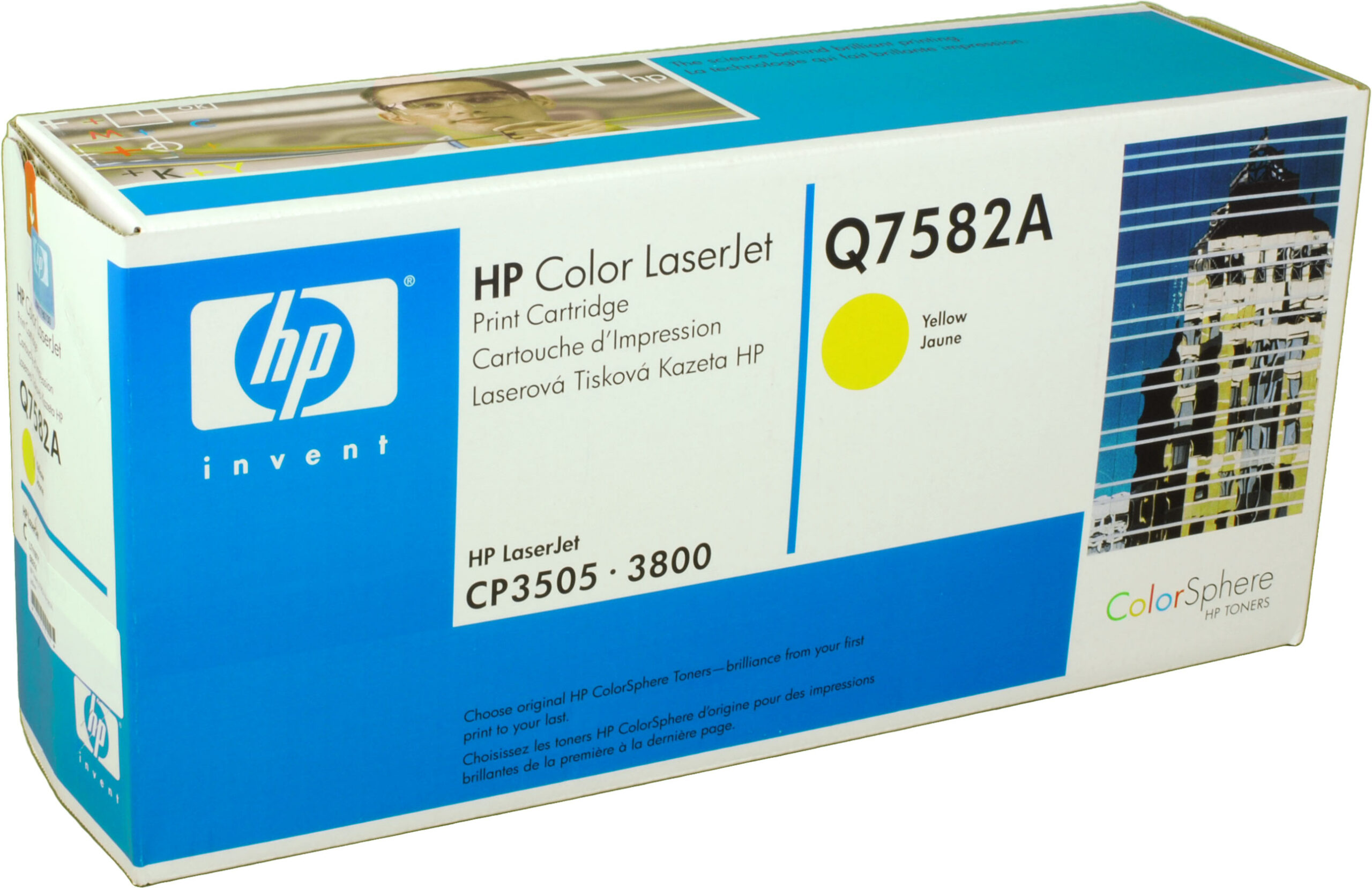 HP Toner Q7582A  503A  yellow