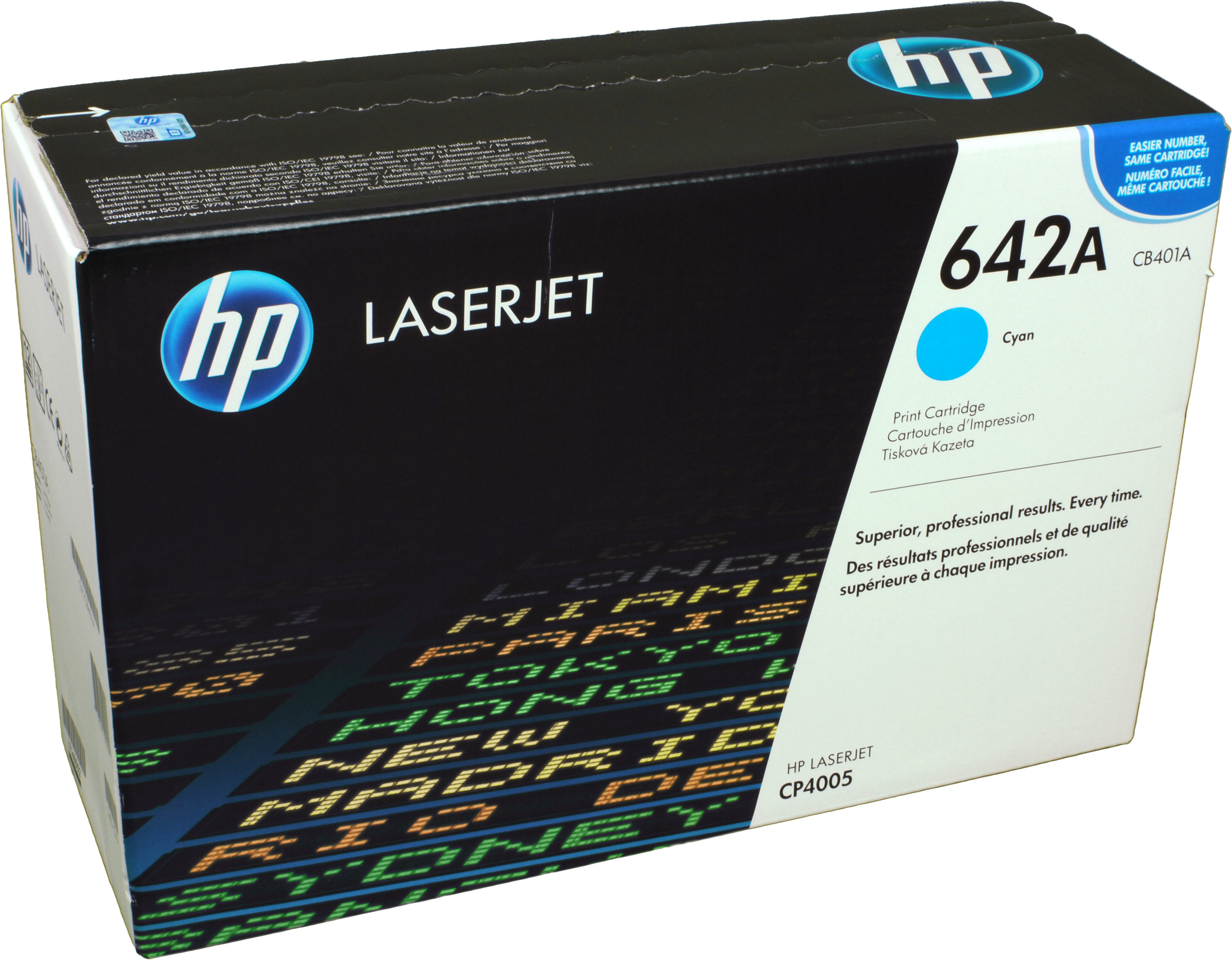 HP Toner CB401A  642A  cyan