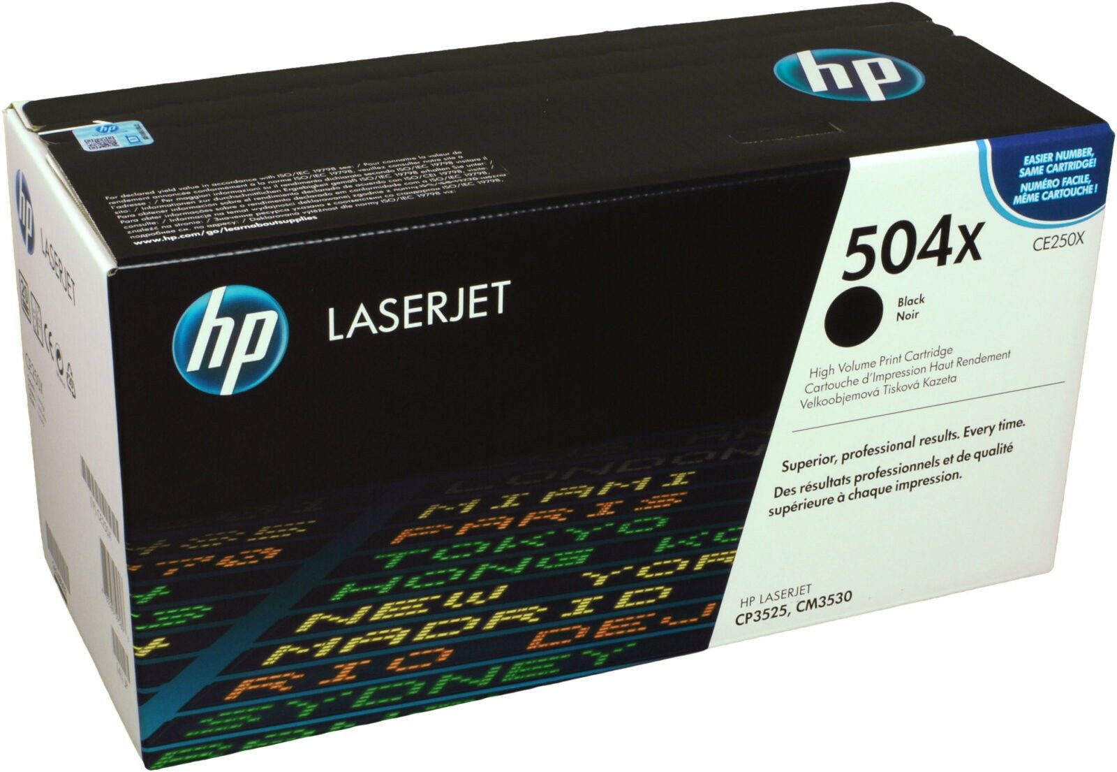 HP Toner CE250X  504X  schwarz