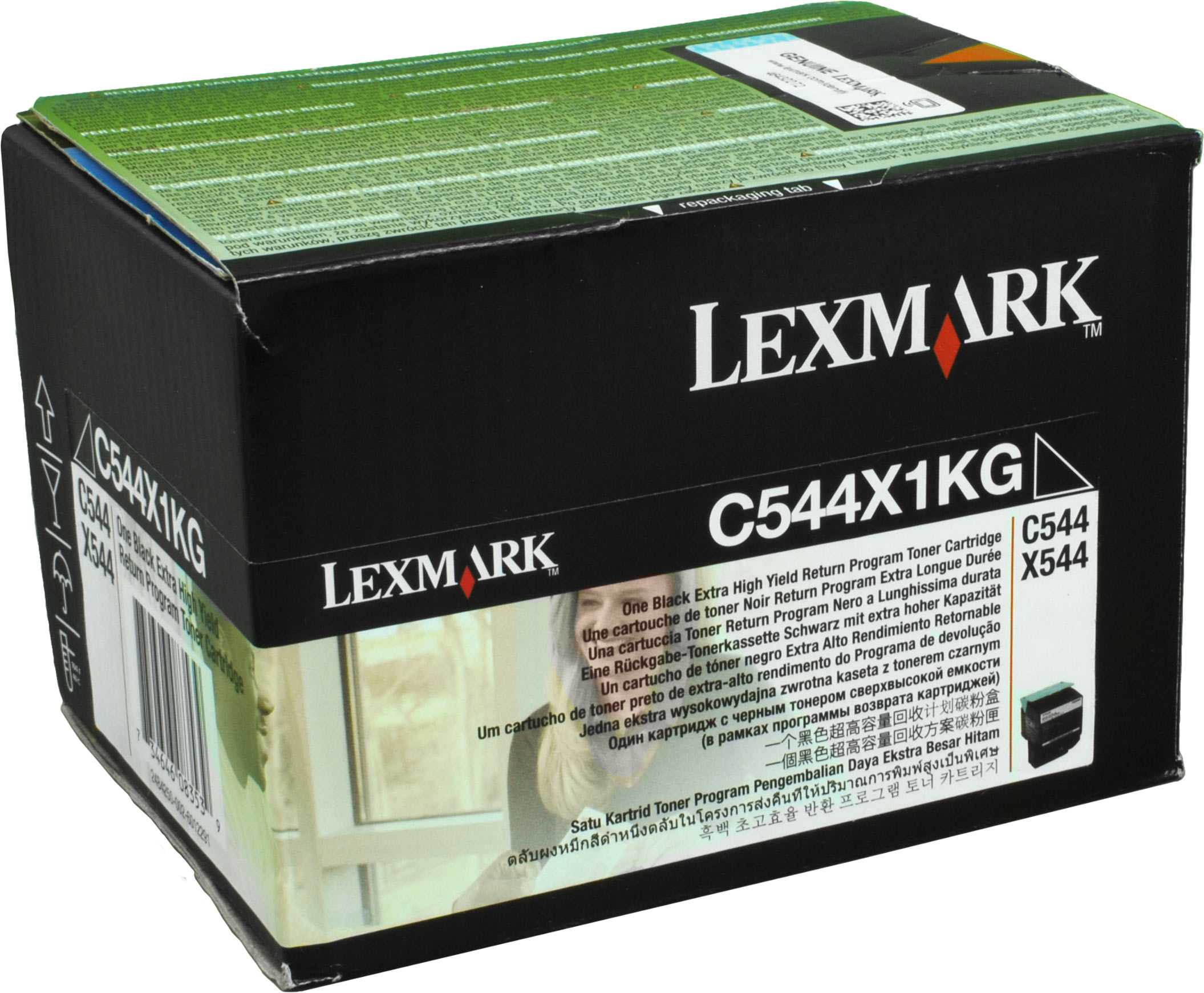 Lexmark Toner C544X1KG schwarz