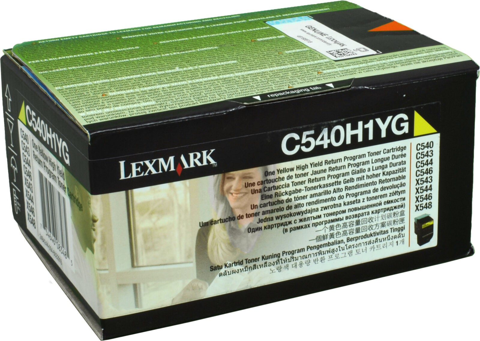 Lexmark Toner C540H1YG yellow