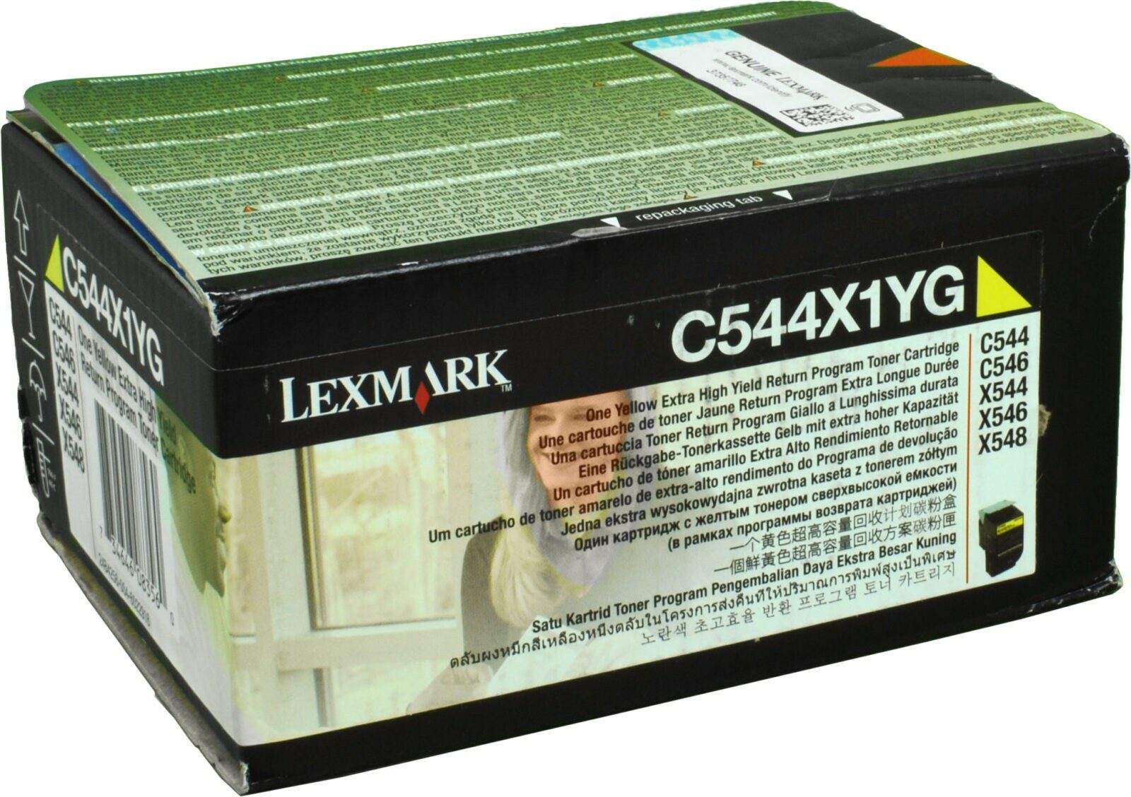 Lexmark Toner C544X1YG  yellow