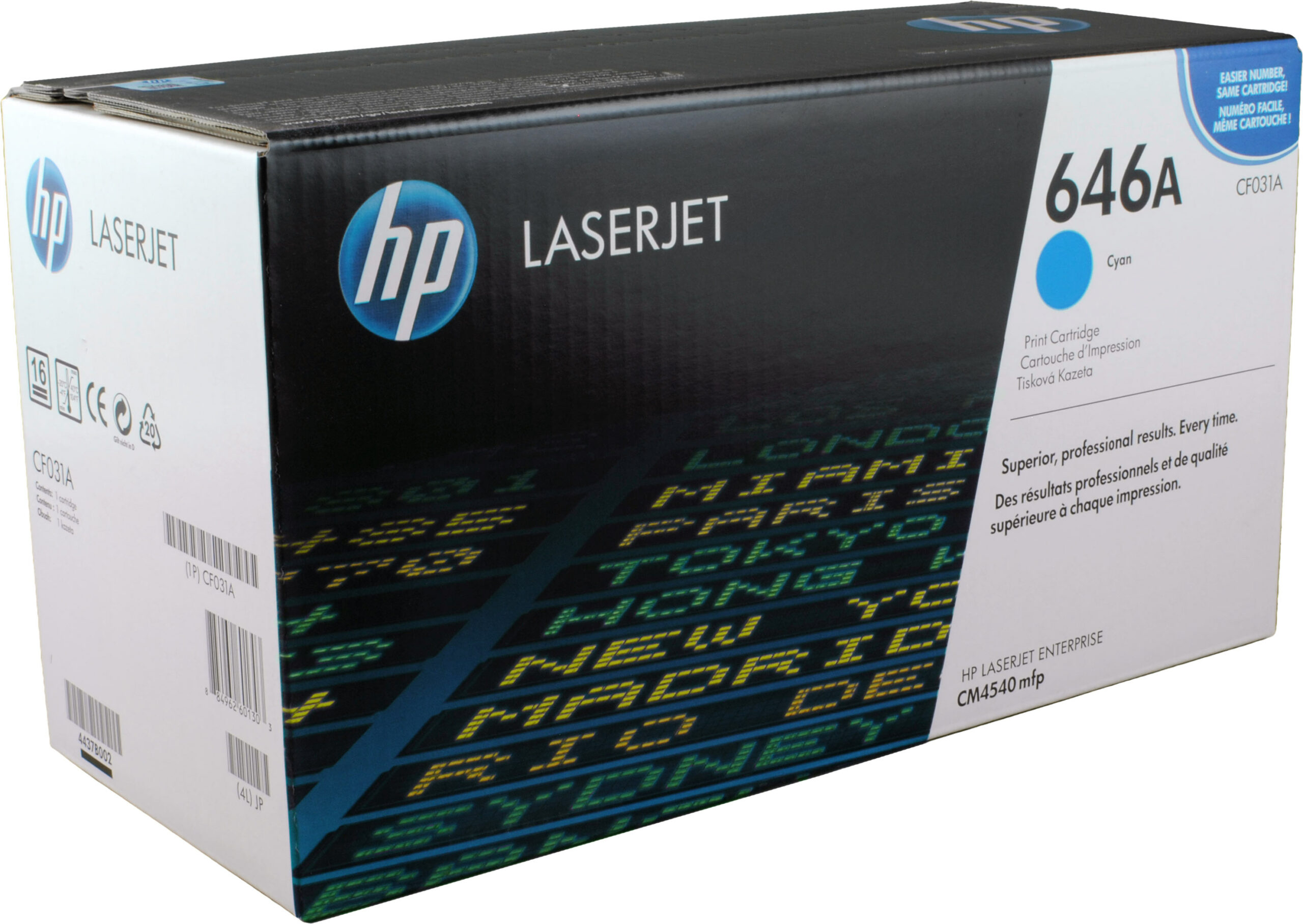 HP Toner CF031A  646A  cyan