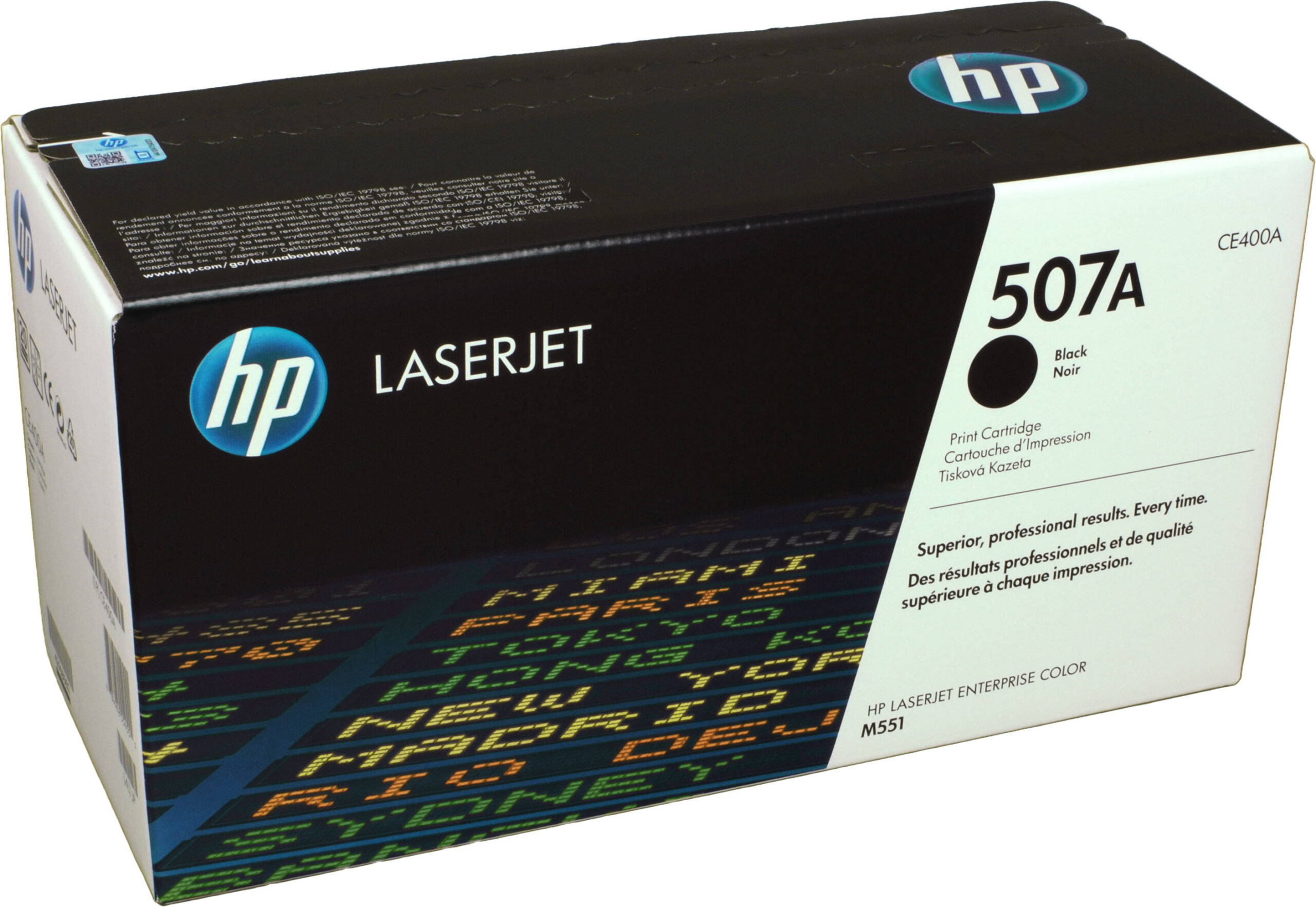 HP Toner CE400A  507A  schwarz