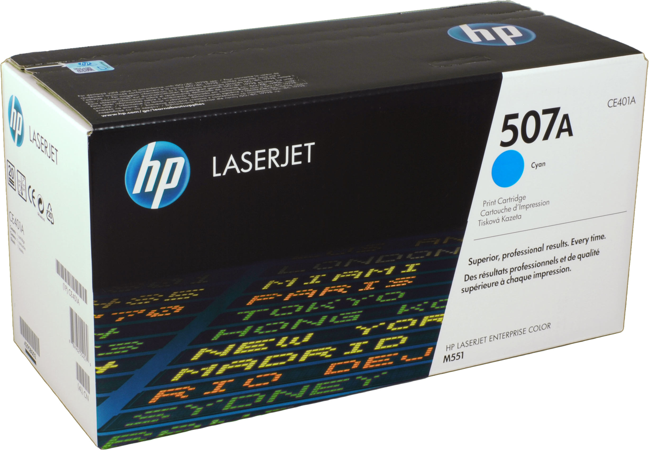 HP Toner CE401A  507A  cyan