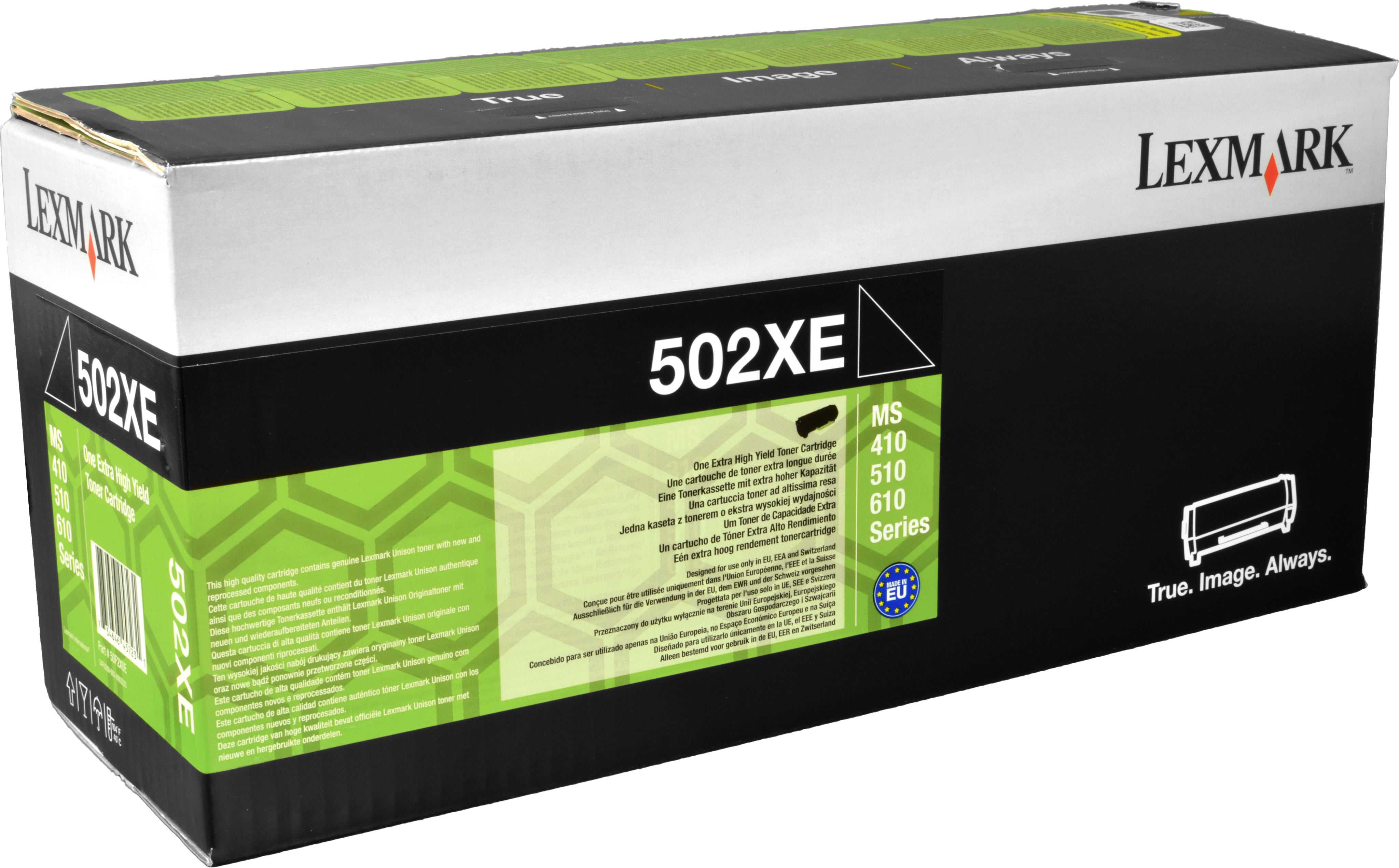 Lexmark Toner 50F2X00  50F0XA0  502X  schwarz