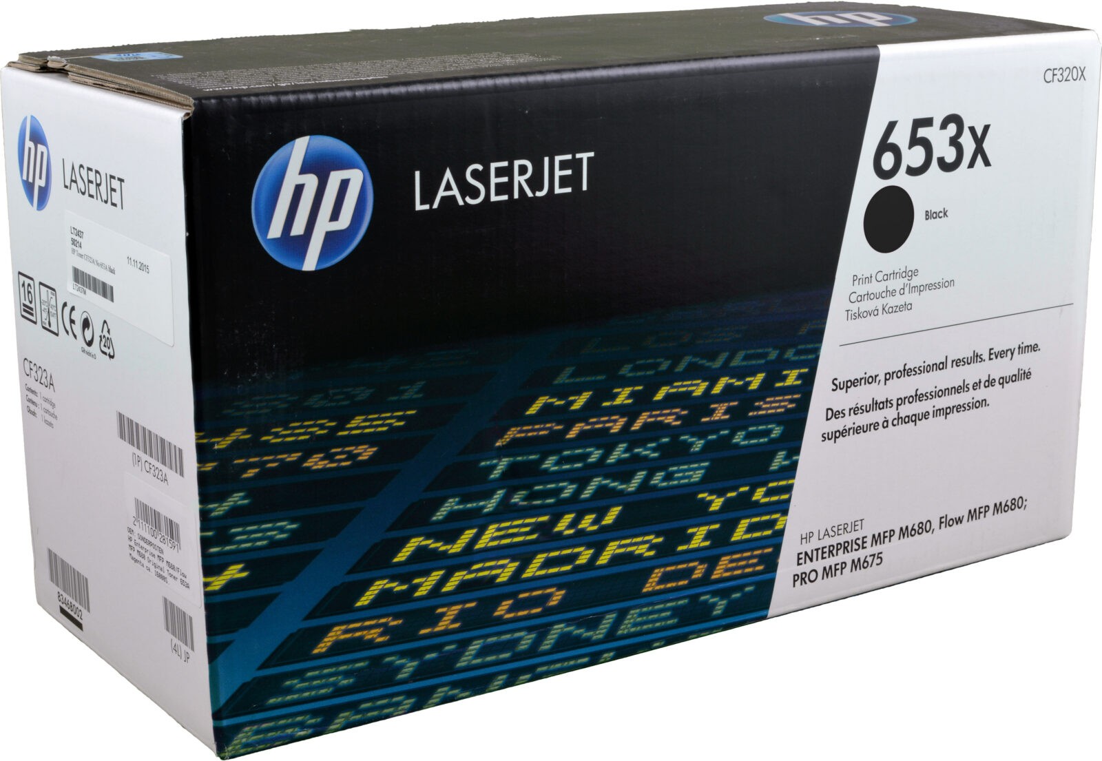 HP Toner CF320X  653X  schwarz