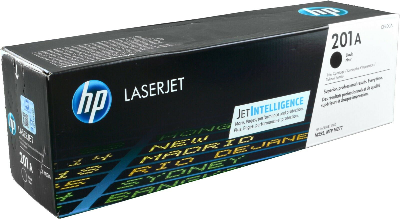 HP Toner CF400A  201A  schwarz