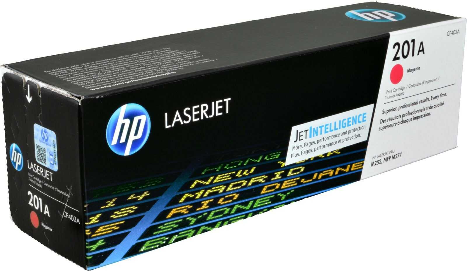 HP Toner CF403A  201A  magenta