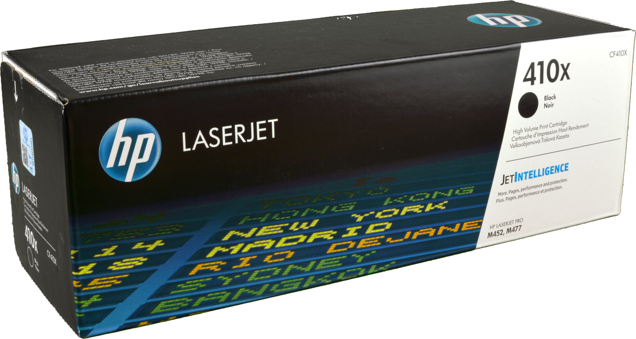 HP Toner CF410X  410X  schwarz