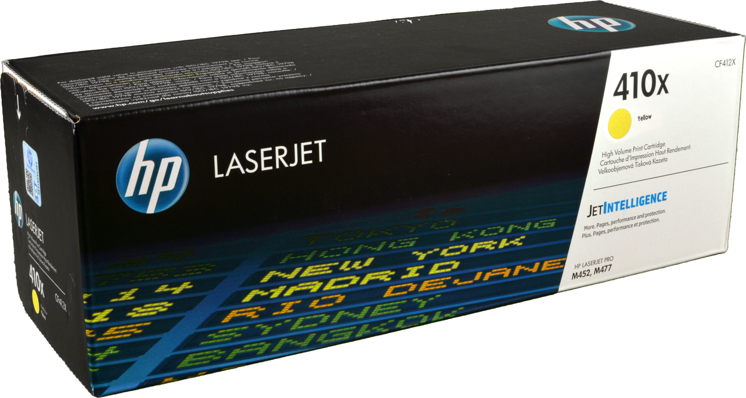 HP Toner CF412X  410X  yellow