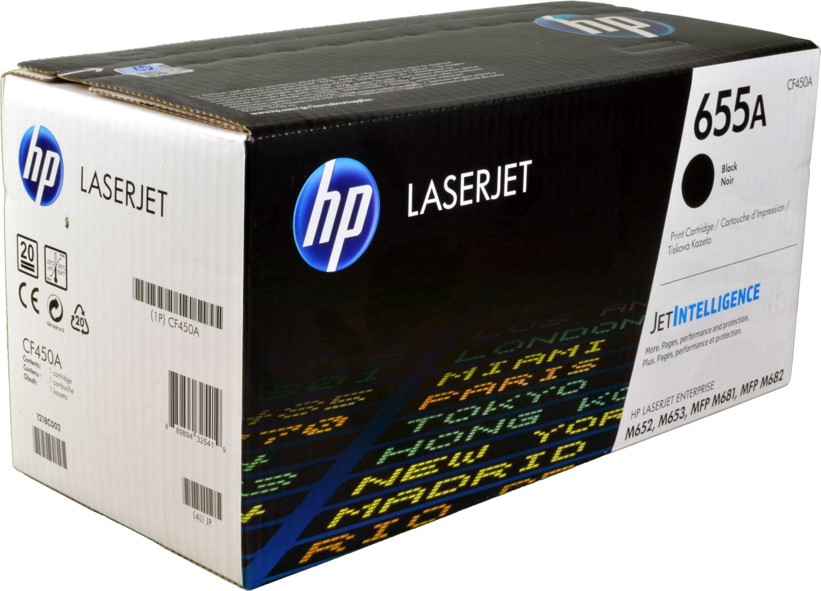 HP Toner CF450A  655A  schwarz