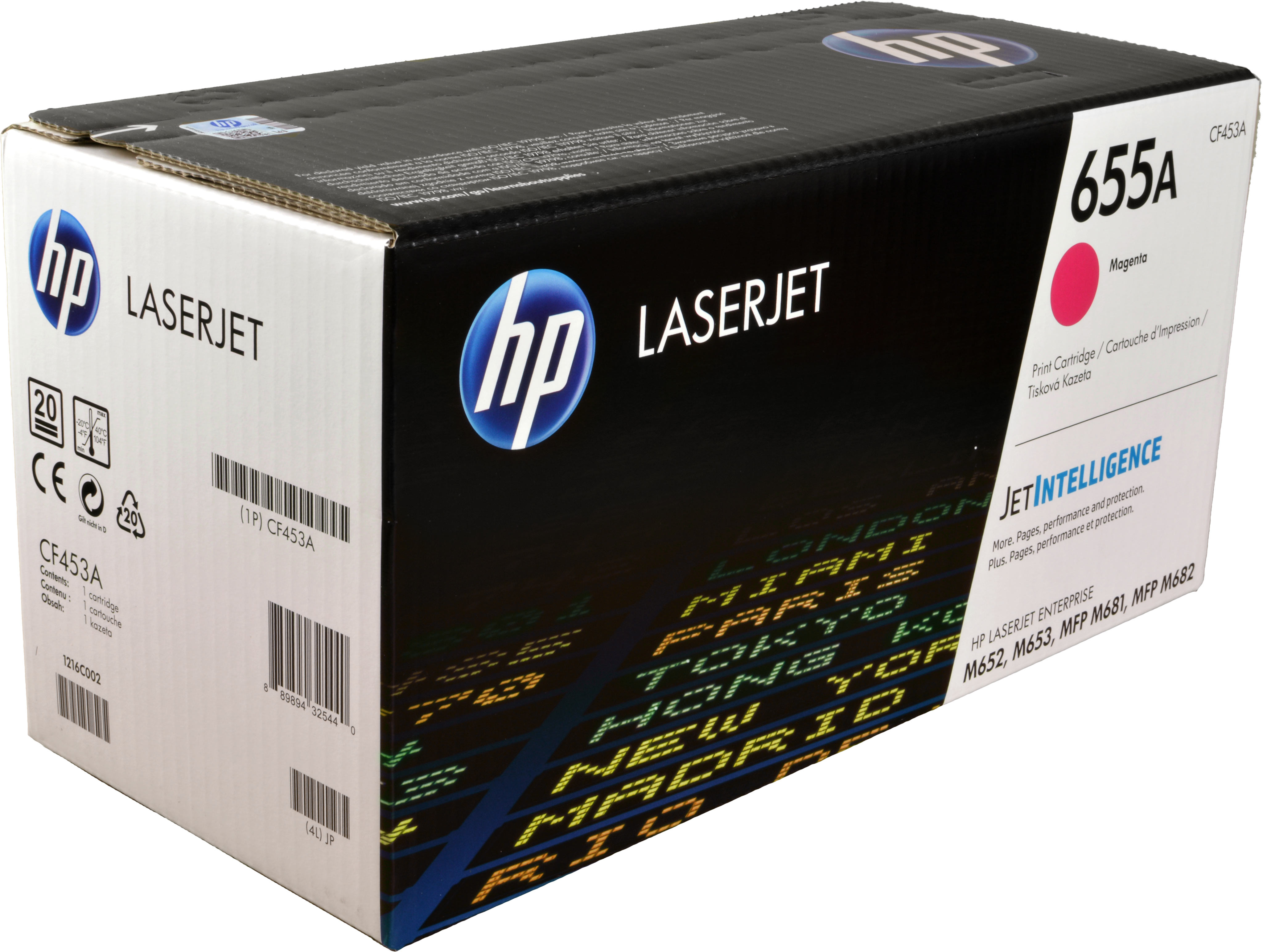 HP Toner CF453A  655A  magenta