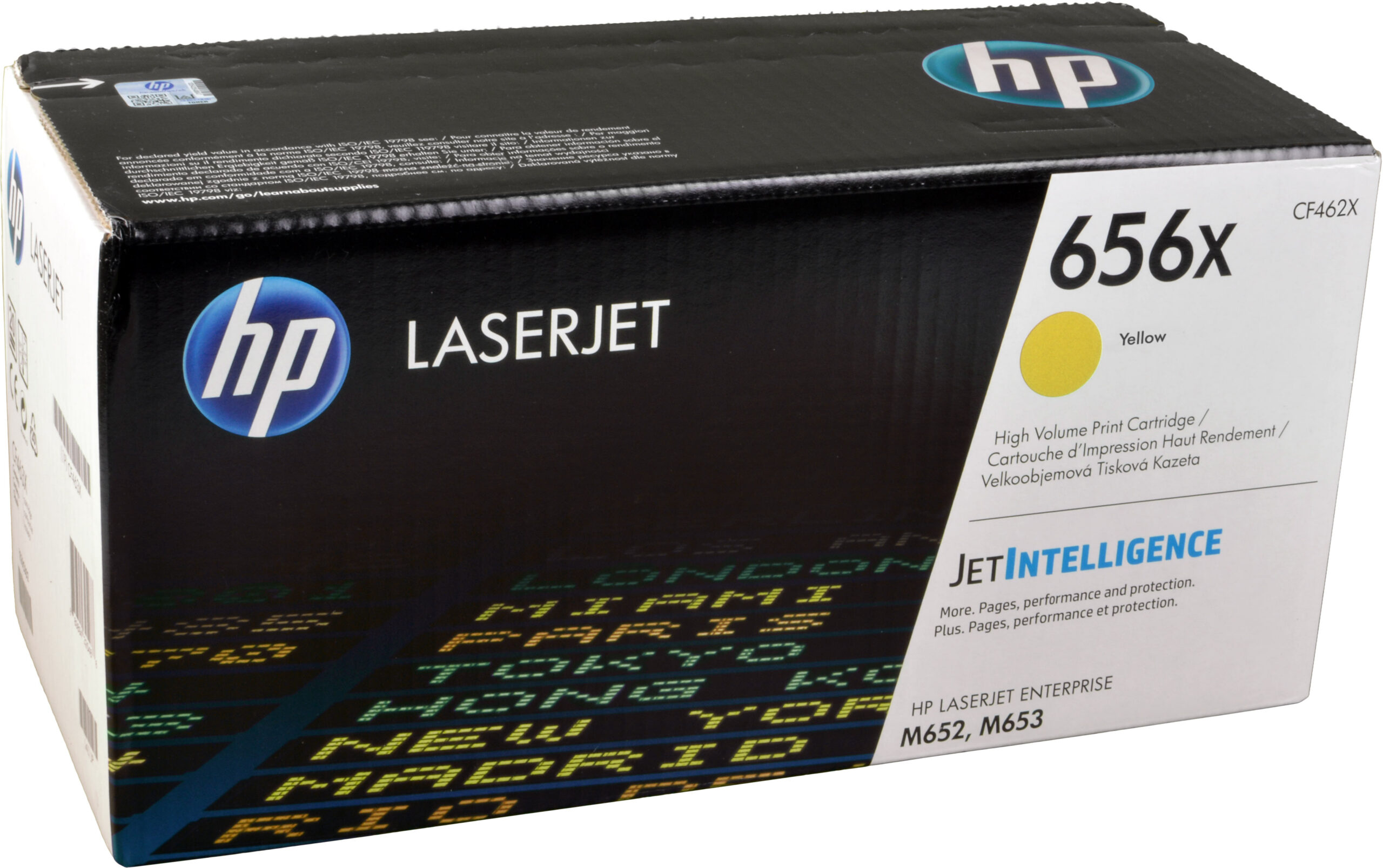 HP Toner CF462X  656X  yellow