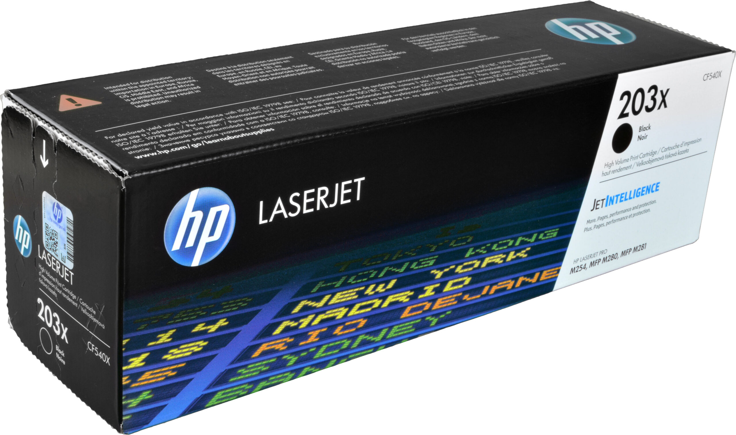 HP Toner CF540X  203X  schwarz