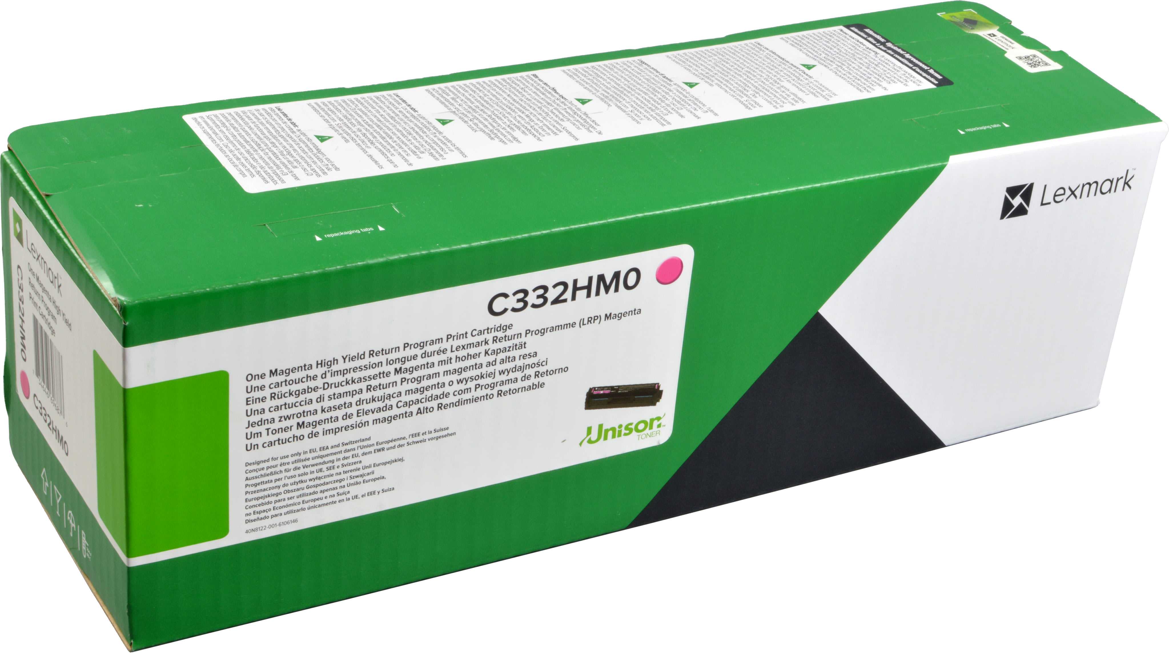 Lexmark Toner C332HM0  magenta