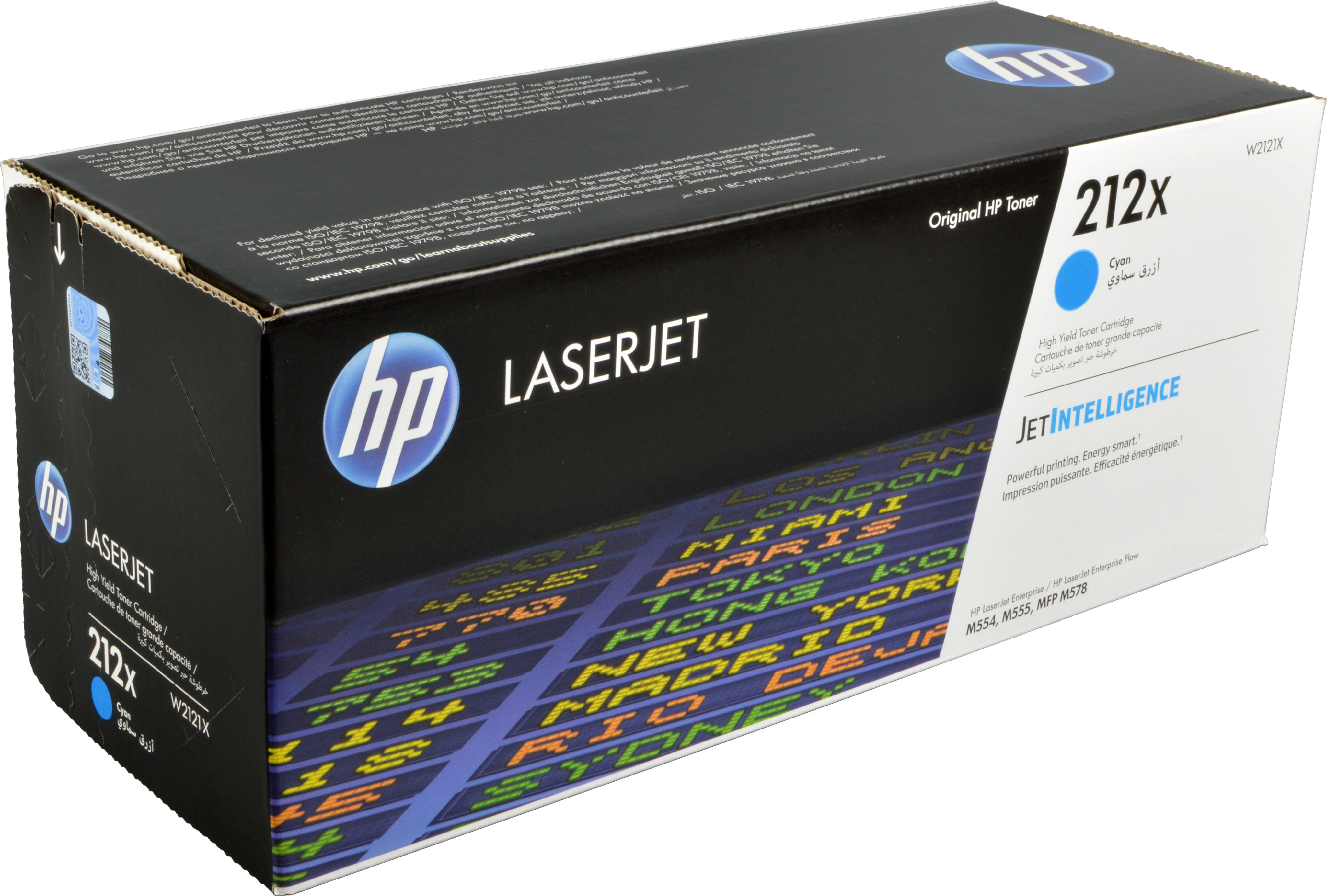 HP Toner W2121X  212X  cyan