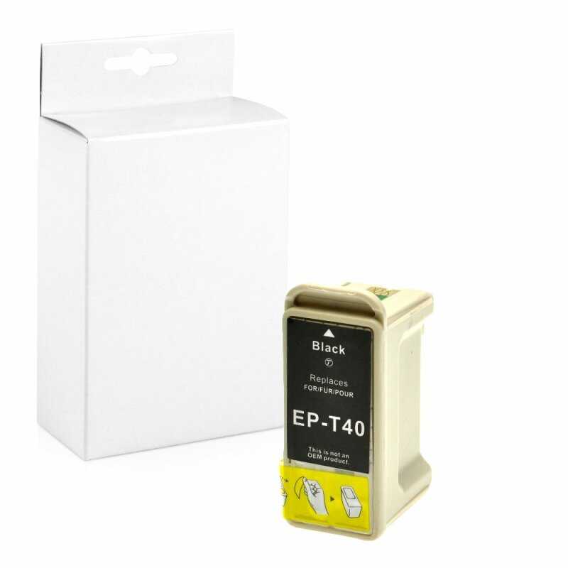 Neutral [NB]* Tintenpatrone kompatibel für EPSON C62 T040 schwarz