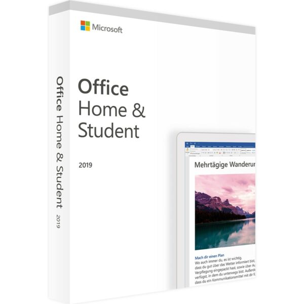 Microsoft Corporation Microsoft Office 2019 Home and Student Windows/MAC Mac OS