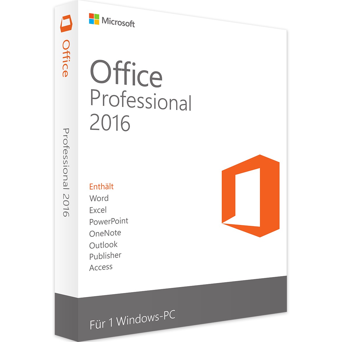 Microsoft Corporation Microsoft Office 2016 Professional