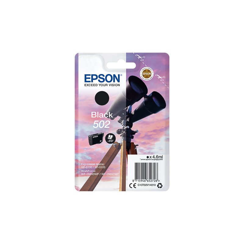 Epson ORIGINAL C13T02V14010 EPSON XP5100 TINTE BLACK ST