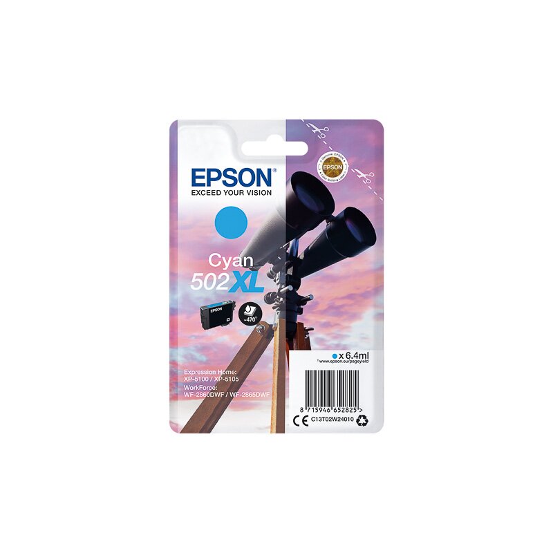 Epson ORIGINAL C13T02W24010 EPSON XP5100 TINTE CYA HC