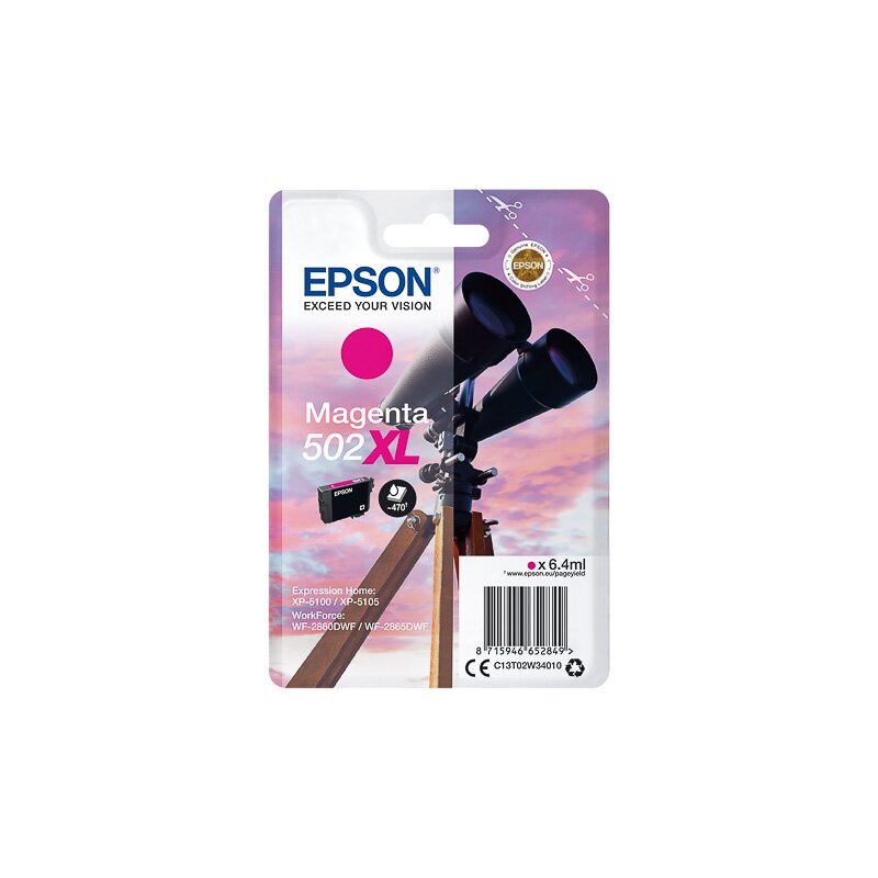 Epson ORIGINAL C13T02W34010 EPSON XP5100 TINTE MAG HC