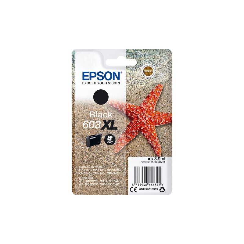 Epson ORIGINAL C13T03A14010 EPSON XP2100 TINTE BLACK HC