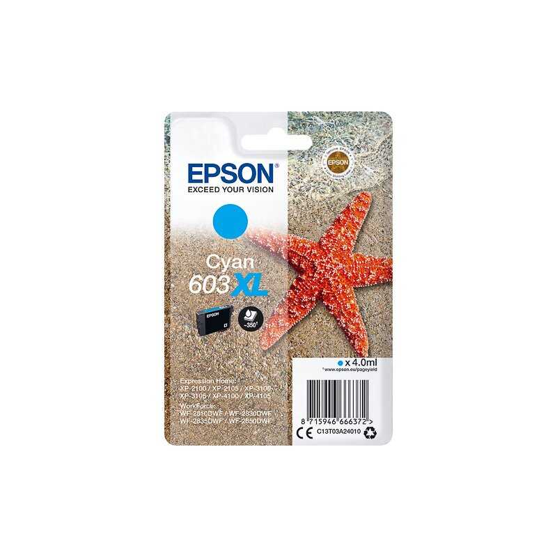 Epson ORIGINAL C13T03A24010 EPSON XP2100 TINTE CYAN HC