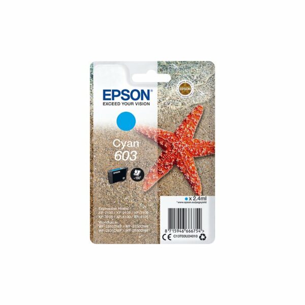 Epson ORIGINAL C13T03U24010 EPSON XP2100 TINTE CYAN ST