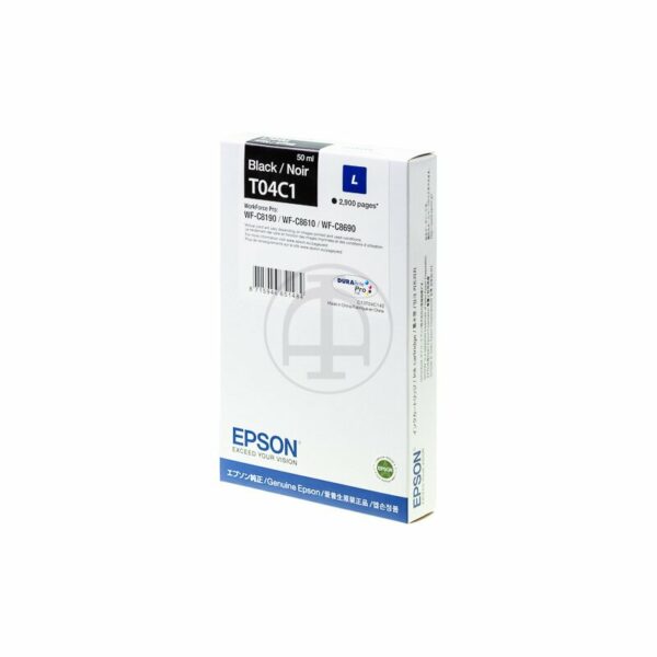 Epson ORIGINAL C13T04C140 EPSON WFC8190 TINTE BLACK ST