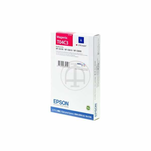 Epson ORIGINAL C13T04C340 EPSON WFC8190 TINTE MAG ST