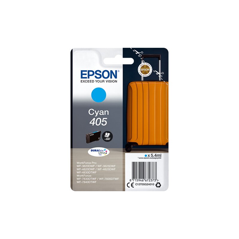 Epson ORIGINAL C13T05G24010 EPSON WF4825DWF TINTE CYA