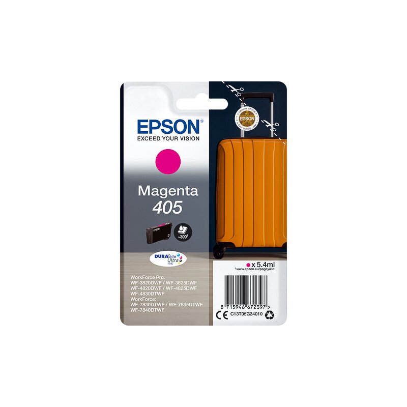 Epson ORIGINAL C13T05G34010 EPSON WF4825DWF TINTE MAG