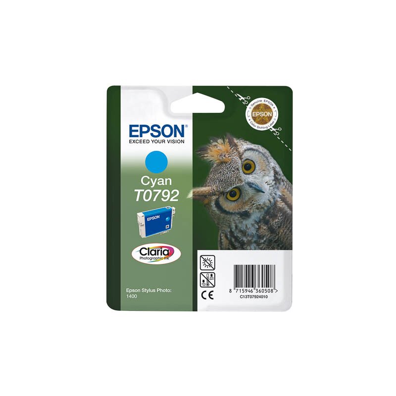 Epson ORIGINAL C13T07924010 EPSON ST PH1400 TINTE CYAN