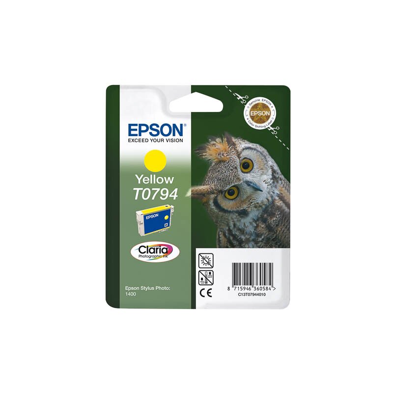 Epson ORIGINAL C13T07944010 EPSON ST PH1400 TINTE YEL