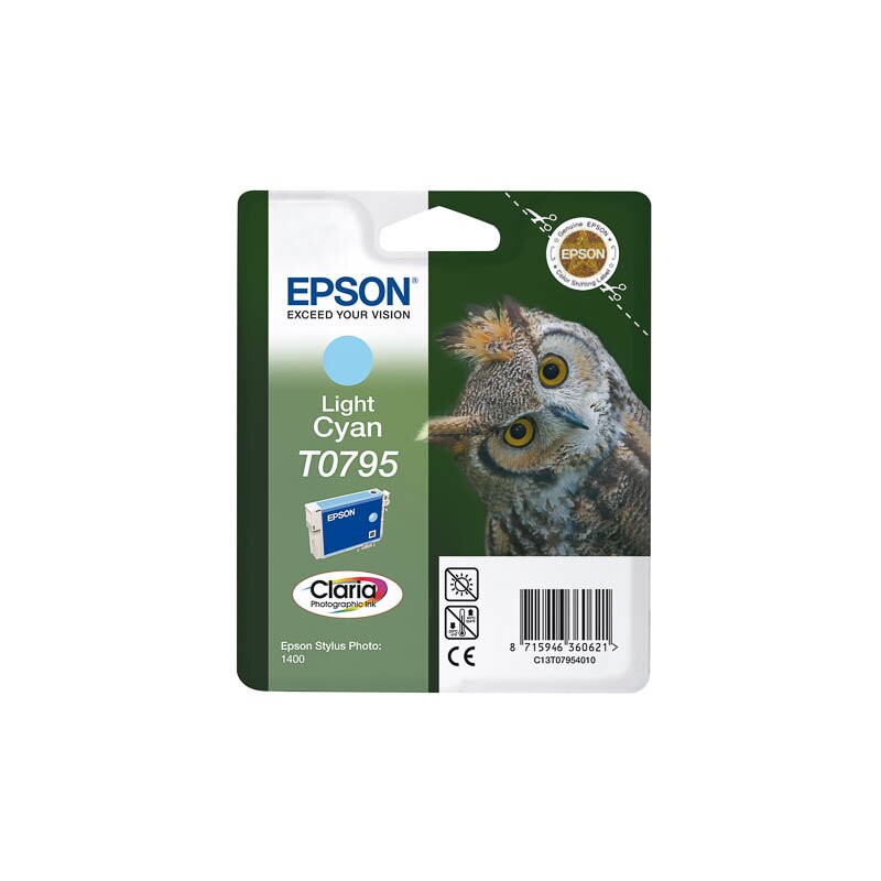 Epson ORIGINAL C13T07954010 EPSON ST PH1400 TINTE LCYAN