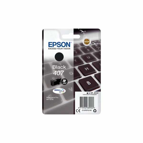 Epson ORIGINAL C13T07U140 EPSON WF4745DTWF TINTE BLK