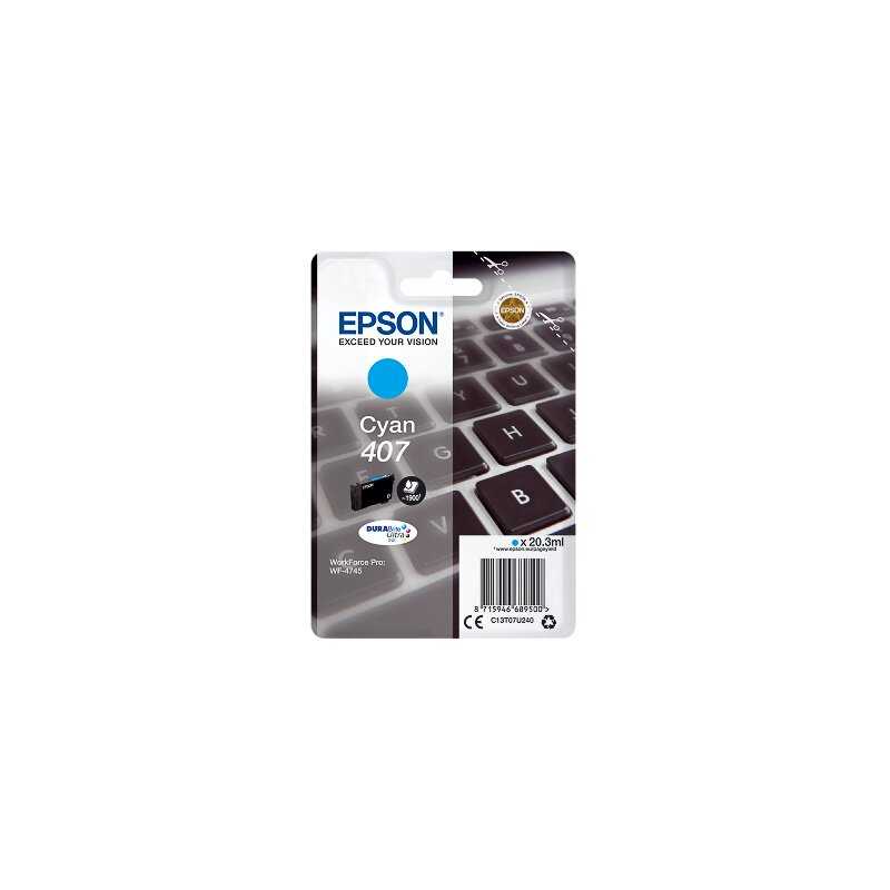 Epson ORIGINAL C13T07U240 EPSON WF4745DTWF TINTE CYAN