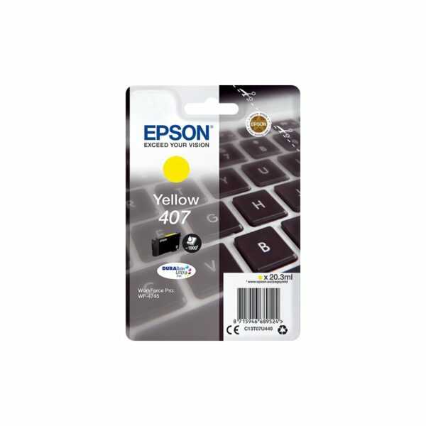 Epson ORIGINAL C13T07U440 EPSON WF4745DTWF TINTE YEL