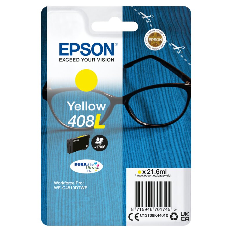 Epson ORIGINAL C13T09K440 EPSON WF C4810 TINTE YEL HC