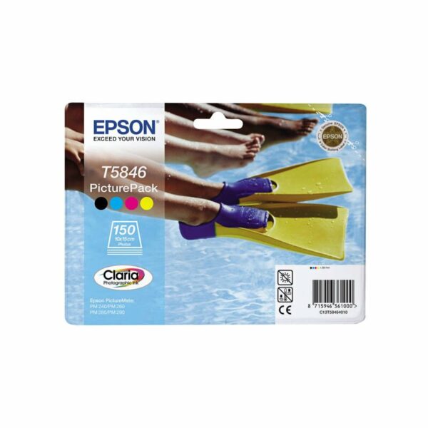 Epson ORIGINAL C13T58464010 EPSON FOTOPACK TINTE+PAPIER