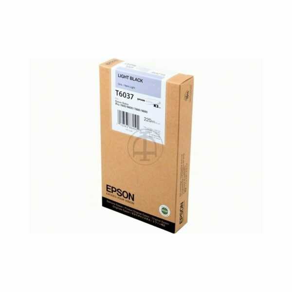 Epson ORIGINAL C13T603700 EPSON ST PRO7800 TINTE LBK HC