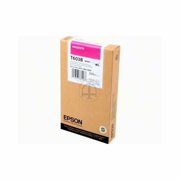 Epson ORIGINAL C13T603B00 EPSON ST PRO7800 TINTE MAG HC