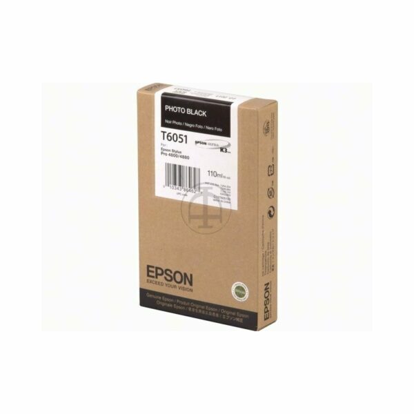 Epson ORIGINAL C13T605100 EPSON ST PRO4800 TINTE PBK ST