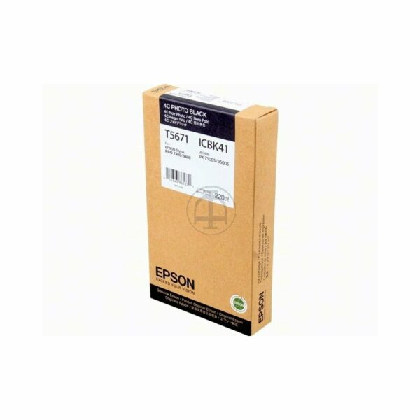 Epson ORIGINAL C13T612100 EPSON ST PRO7400 FOTOTINTE BK