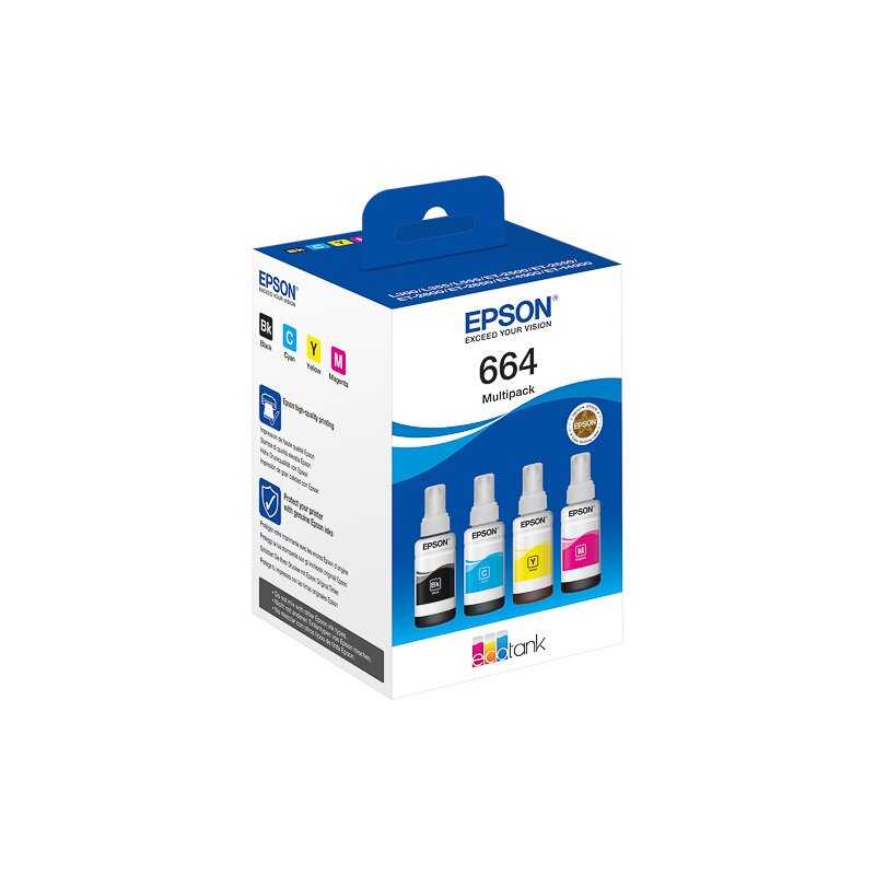 Epson ORIGINAL C13T664640 EPSON L355 TINTE (4) CMYK